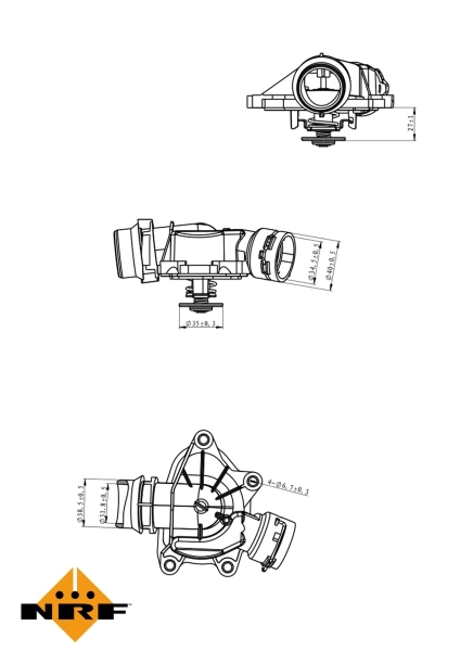Termostat 725052 NRF