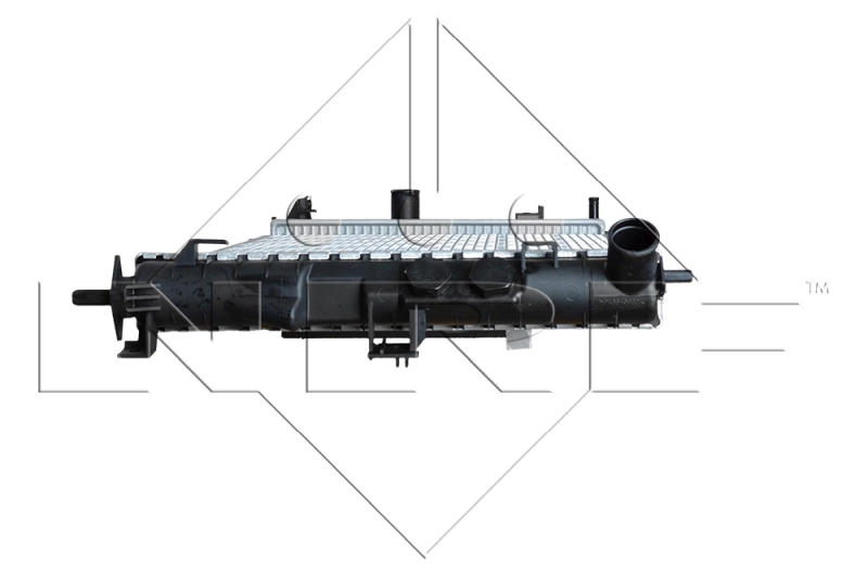 Chłodnica silnika NRF 50563 cena, od 76,61 USD