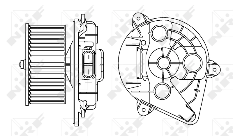 Silniczek wentylatora nagrzewnicy (ogrzewacza wnętrza) Nissan/Infiniti 2761400QAD cena, od 78,71 USD