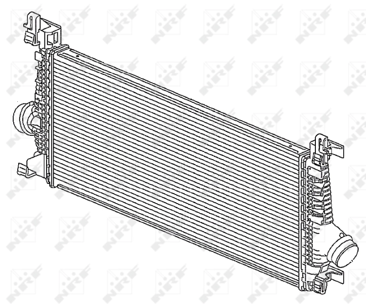 30318 NRF Chłodnica intercoolera
