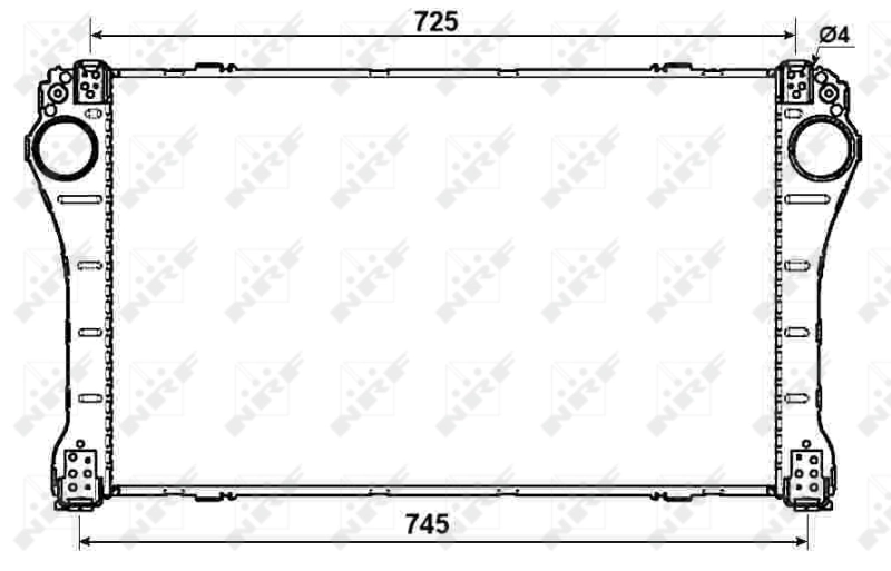  Chłodnica intercoolera Toyota Avensis 3