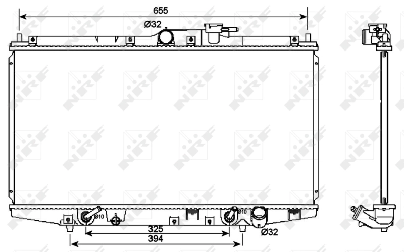 53087 NRF Chłodnica silnika