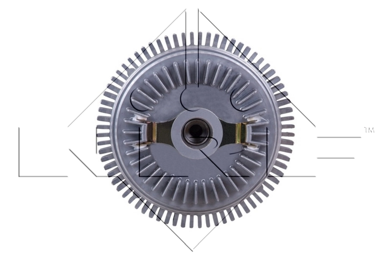 Sprzęgło wiskotyczne wentylatora chłodzenia do Volkswagen LT 281-363, 21A, 21B, 21D, 21E