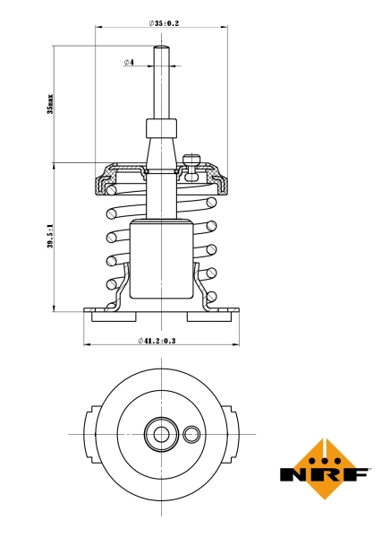 Termostat 725093 NRF