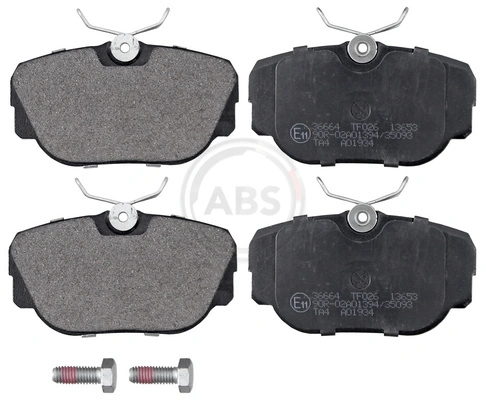 Klocki hamulcowe przednie tarczowe BMW 3 sedana (E30) (1982 - 1992) cena, od 26,25 USD