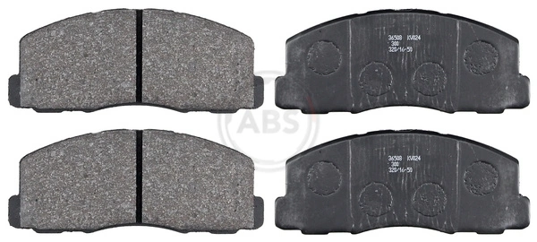 Klocki hamulcowe przednie tarczowe do Mitsubishi Lancer III C1A,C6A