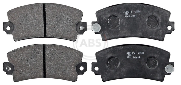 Klocki hamulcowe przednie tarczowe 7701201470 Renault (RVI)