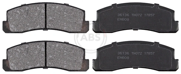 Klocki hamulcowe przednie tarczowe General Motors 21213501090 cena, od 10,68 USD