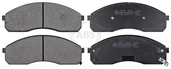 0K75A3328Z Hyundai/Kia Klocki hamulcowe przednie tarczowe
