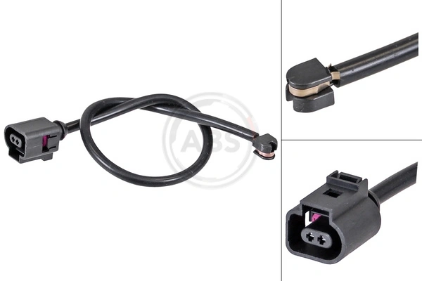 Czujnik zużycia klocków hamulcowych przedni VAG 9Y0907253B cena, od 16,01 USD