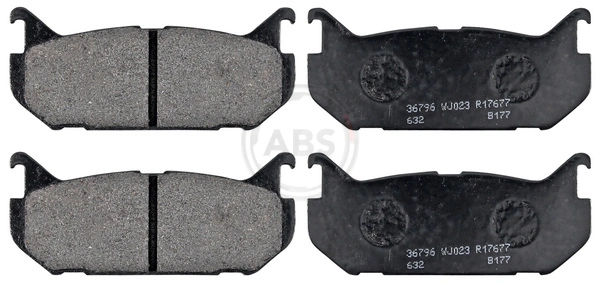 Okładziny (klocki) do hamulców tarczowych tylne Mazda 929 III sedana (HC) (1987 - 1991) cena, od 18,72 USD