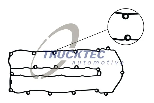 Uszczelka pokrywy zaworowej silnika Mercedes C sedana (W204) (2007 - 2014) cena, od 22,47 USD