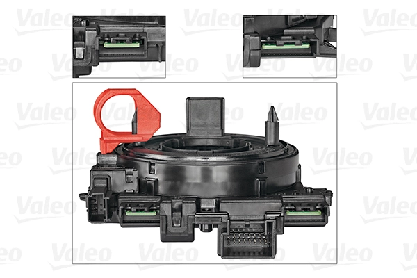  Pierścień kontaktowy AIRBAG, taśma kierownicy  Skoda SuperB 3