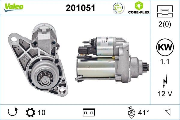 Rozrusznik Volkswagen Jetta V sedana (1K2) (2004 - 2010) cena, od 116,06 USD
