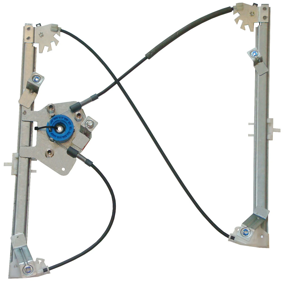 Do koszyka Mechanizm podnoszenia szyby drzwi przednich prawych Ford Focus III CB8