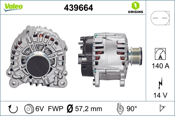 Alternator do Audi A3  8P1