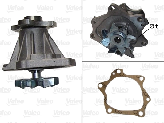 Pompa chłodząca wodna Nissan Patrol SUV (Y61) (1997 - 2010) cena, od 42,96 USD