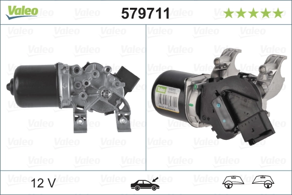 Silniczek wycieraczki szyby przedniej VALEO 579711 cena, od 81,18 USD
