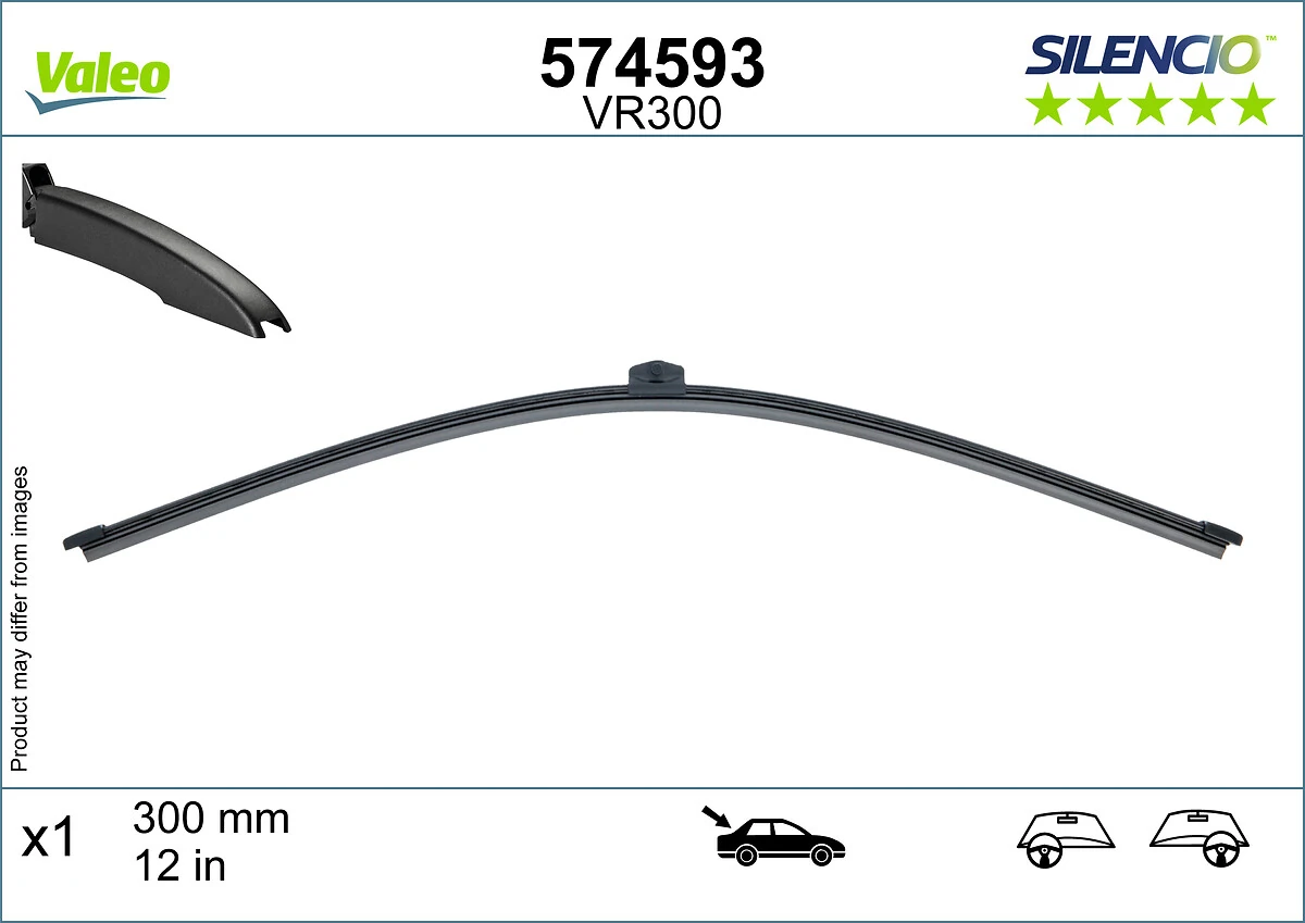 Pióro wycieraczki szyby tylnej VALEO 574593