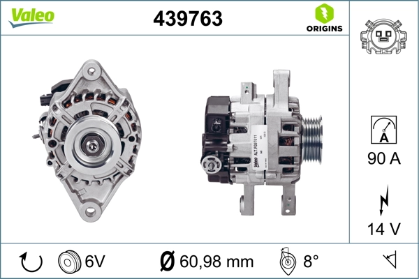 Do koszyka 270600Q140 Toyota Alternator
