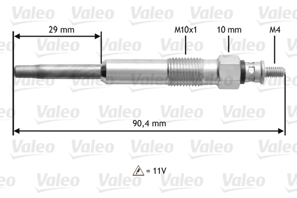 Świeca żarowa do Renault Clio SYMBOL LB0, LB1, LB2