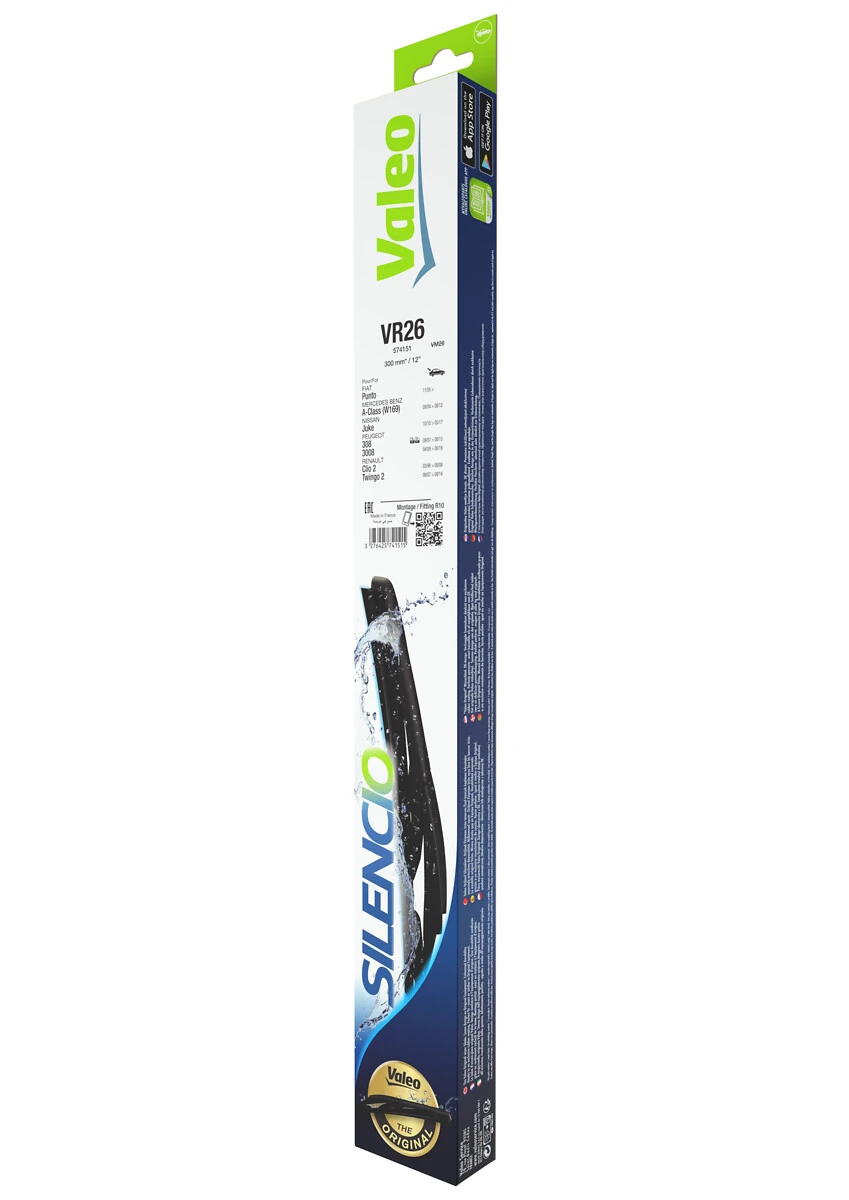 Do koszyka 574151 VALEO Pióro wycieraczki szyby tylnej