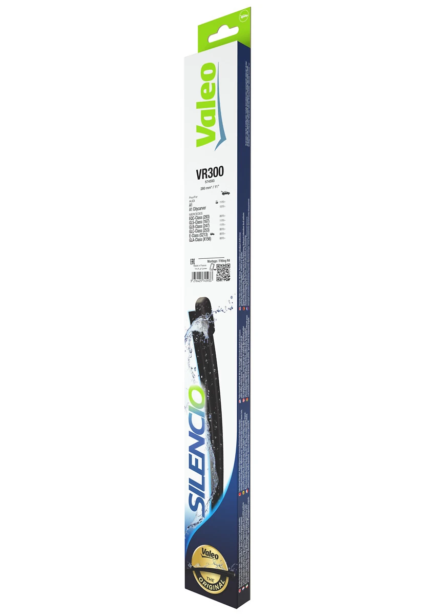 Do koszyka 574593 VALEO Pióro wycieraczki szyby tylnej