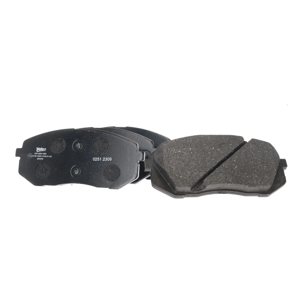 Klocki hamulcowe przednie tarczowe VALEO 301324 cena, od 27,81 USD