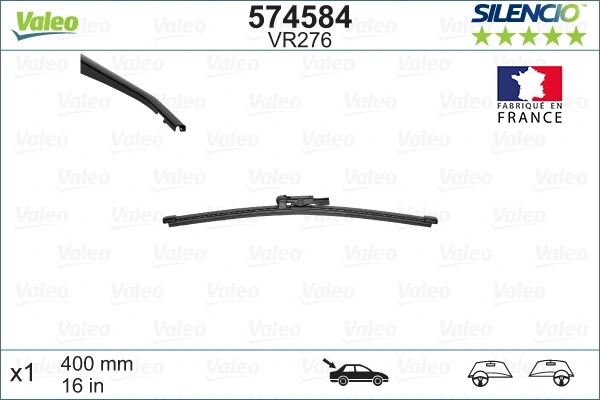 95599410 Peugeot/Citroen Pióro wycieraczki szyby tylnej