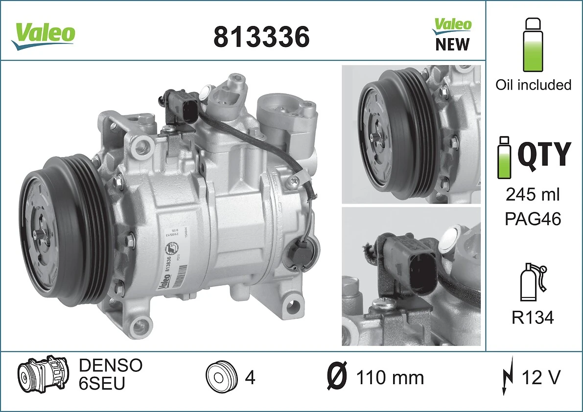 Sprężarka klimatyzacji do Audi A4 B6 8E2