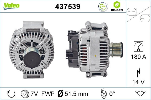 Alternator do Mercedes ML/GLE  W164