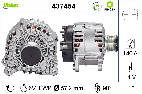  Alternator Volkswagen Caddy 3