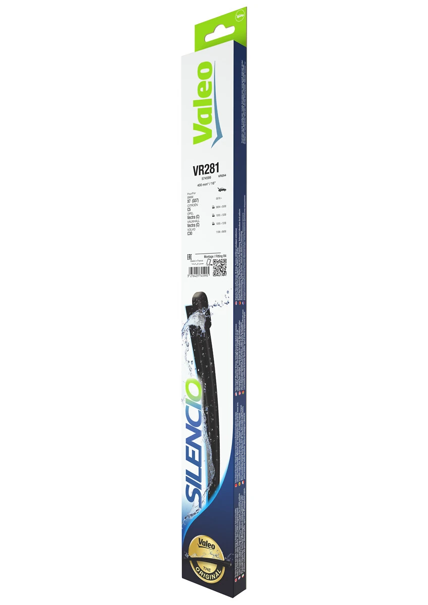 Do koszyka 574599 VALEO Pióro wycieraczki szyby tylnej