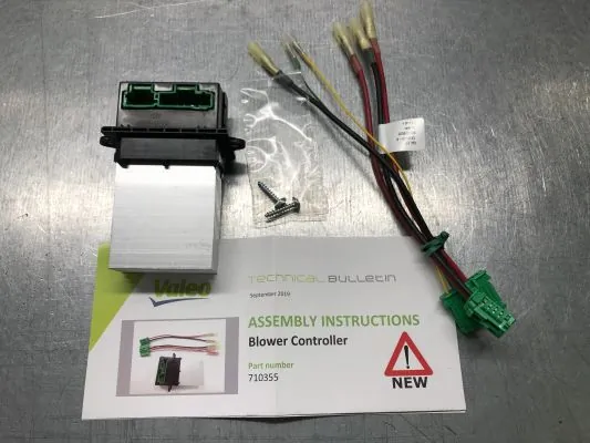 Rezystor wentylatora nagrzewnicy (ogrzewacza kabiny) Citroen C3 I hatchback (FC) (2002 - 2009) cena, od 75,17 USD