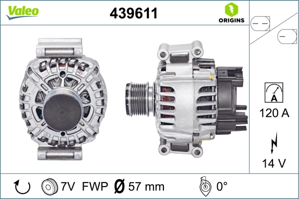 Alternator RTG12C026 ADE