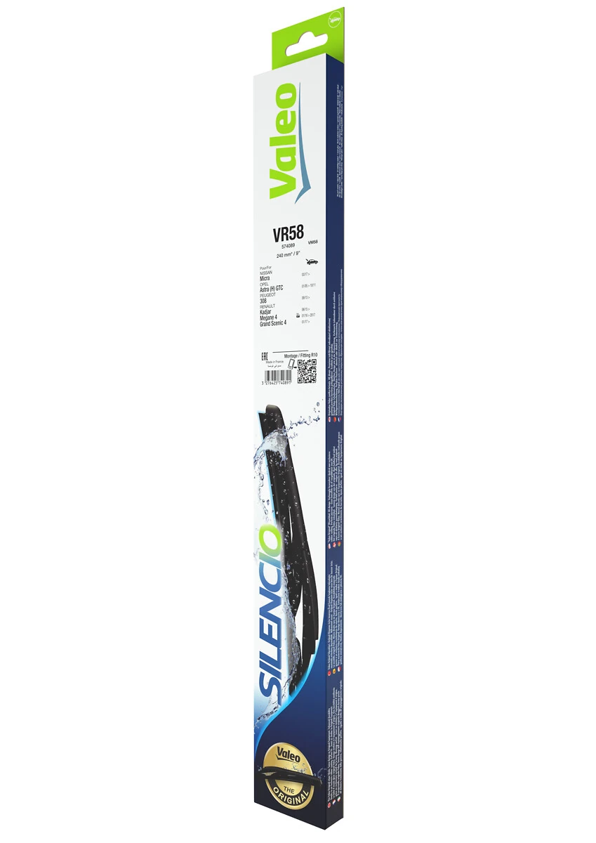 Do koszyka 574089 VALEO Pióro wycieraczki szyby tylnej