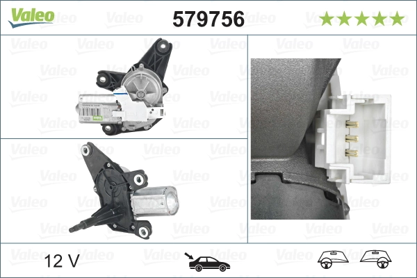 Silniczek wycieraczki tylnej szyby Renault Scenic II minivan (JM0, JM1) (2003 - 2009) cena, od 40,93 USD