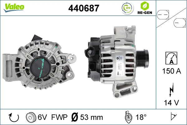 Alternator Ford Escape II SUV (DM2) (2012 - 2019) cena, od 150,54 USD