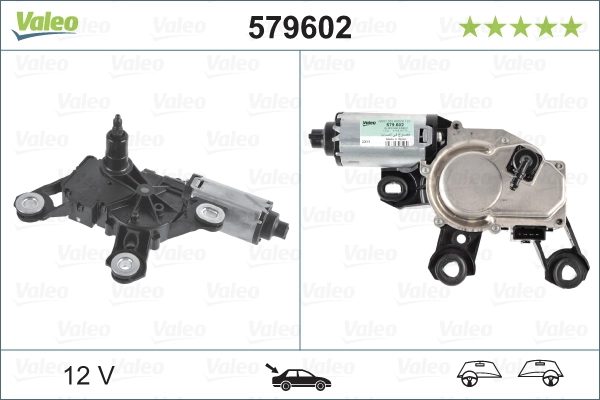 Silniczek wycieraczki tylnej szyby VALEO 579602 cena, od 89,84 USD