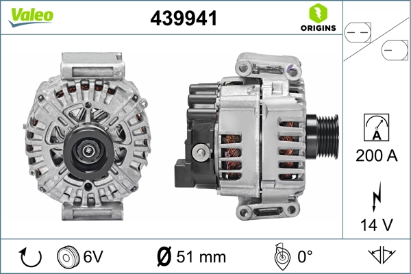 Alternator Mercedes C sedana (W205) (2013 - 2021) cena, od 186,46 USD