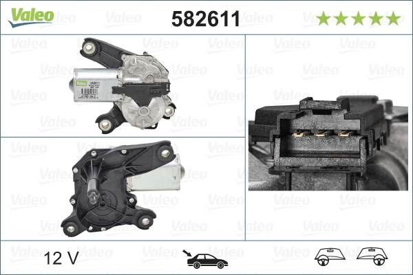 Silniczek wycieraczki tylnej szyby Opel Astra G sedana (F69) (1998 - 2009) cena, od 51,08 USD