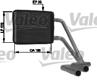 Chłodnica nagrzewnicy (ogrzewacza) Hyundai Coupe II coupe (GK) (2001 - 2006) cena, od 58,41 USD
