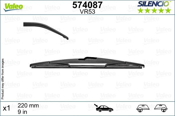 Pióro wycieraczki szyby tylnej 574087 VALEO