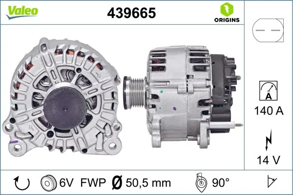  Alternator Volkswagen Polo 