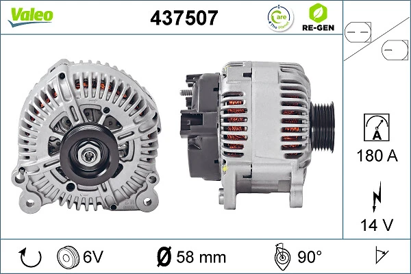  Alternator Audi Q7 