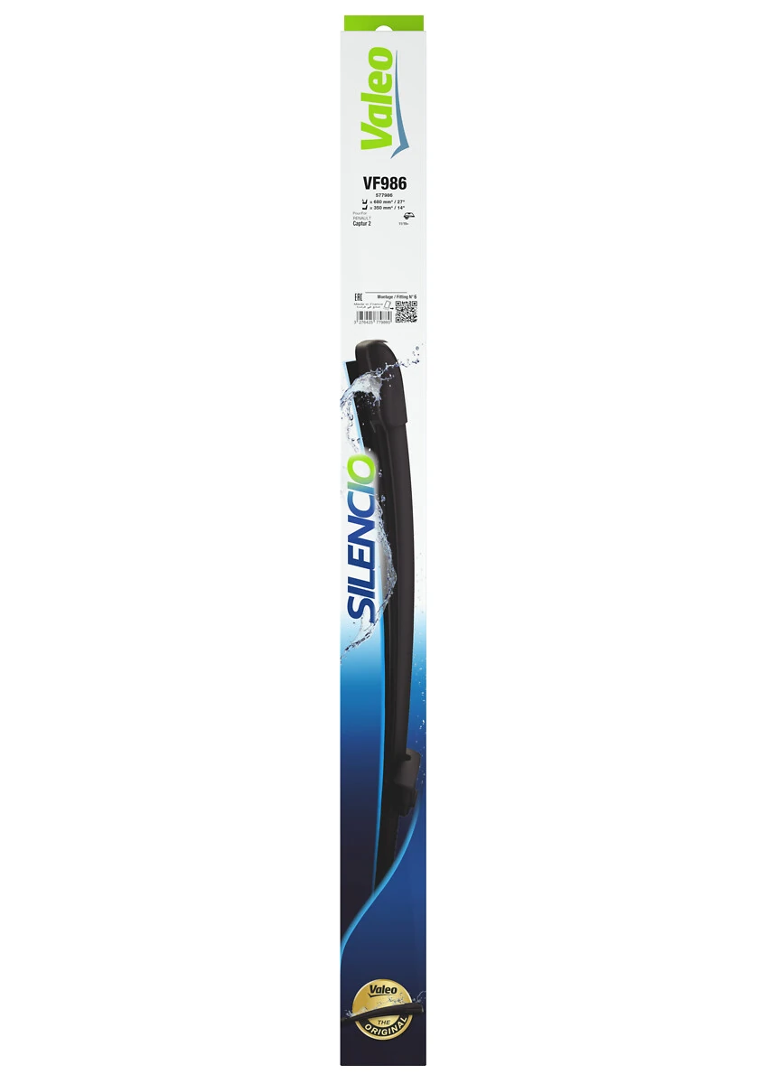 Pióro wycieraczki szyby przedniej, zestaw (2 szt.) 577986 VALEO