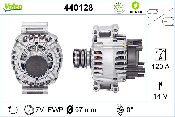 Do koszyka RTG12C026 ADE Alternator