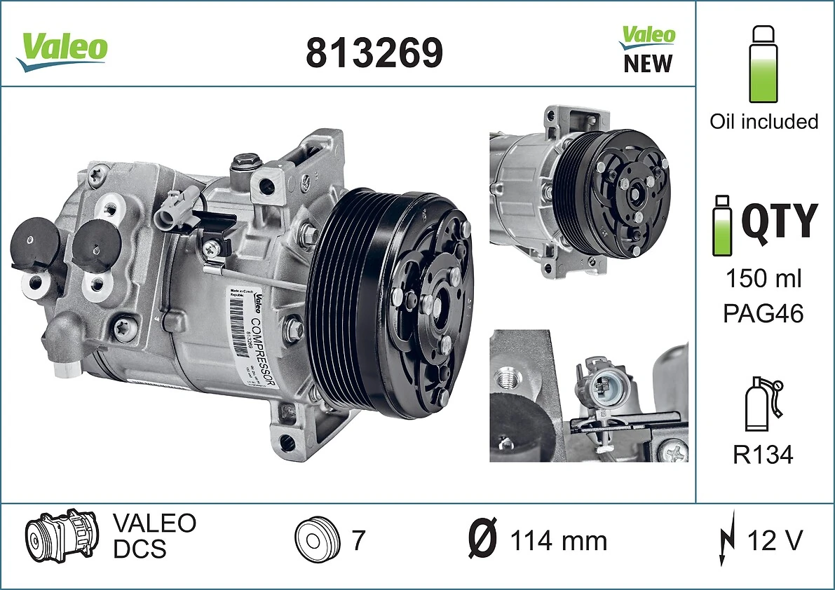 Sprężarka klimatyzacji Hyundai/Kia 1604023200 cena, od 382,99 USD