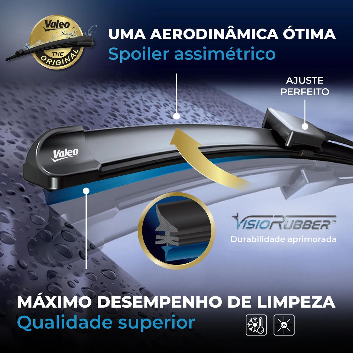 Pióro wycieraczki szyby przedniej, zestaw (2 szt.) Audi A3 8P1