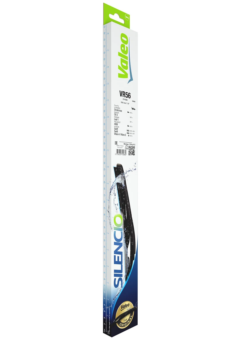 574086 VALEO Ramię wycieraczki szyby tylnej
